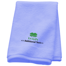 Personalised Irish Seasonal Towels Terry Cotton Towel